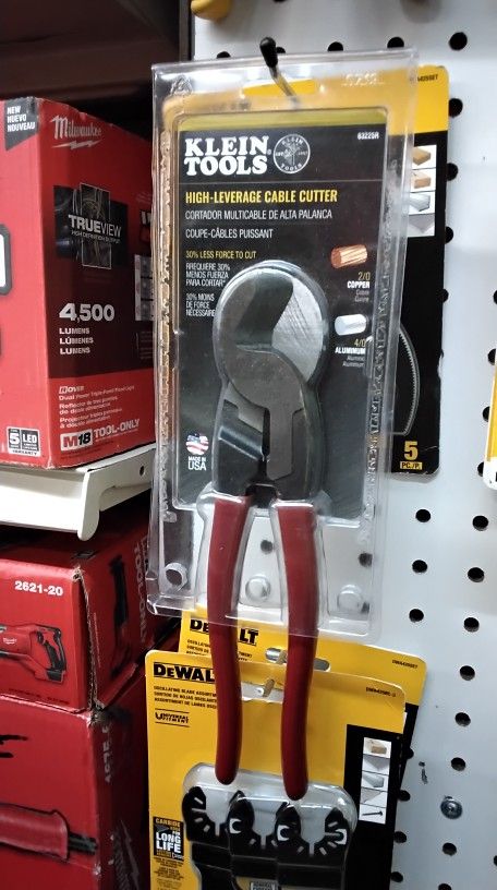 KLEIN TOOLS HIGH- LEVERAGE CABLE CUTTER