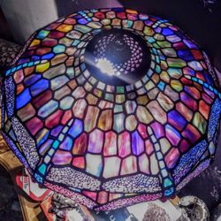 Genuine Vintage Tiffany lamp shade.