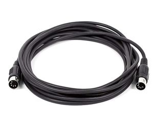 20 ft 5 pin MIDI synthesizer cable 