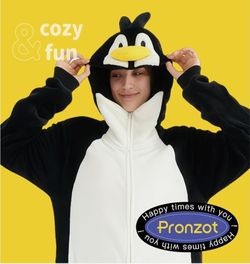 Animal Pajamas for Women Men Adult Onesie Unisex Sleepwear MEDIUM