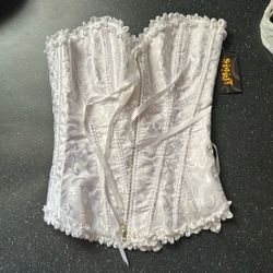 White Costume Corset 