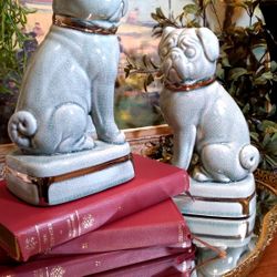 Dog Figure Bookends 