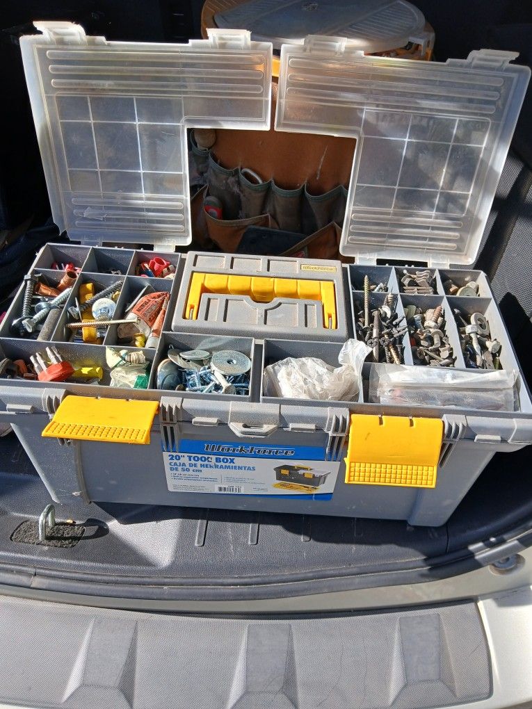 Large Toolbox, with Tools and More