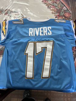 Rivers chargers Reebok jersey