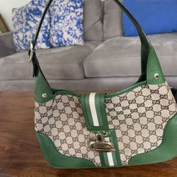 Gucci leather handbag