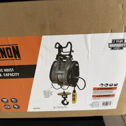 Compact Electric Cable Hoist 1100 Lbs 