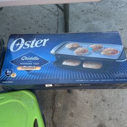 Griddle With Warming Tray