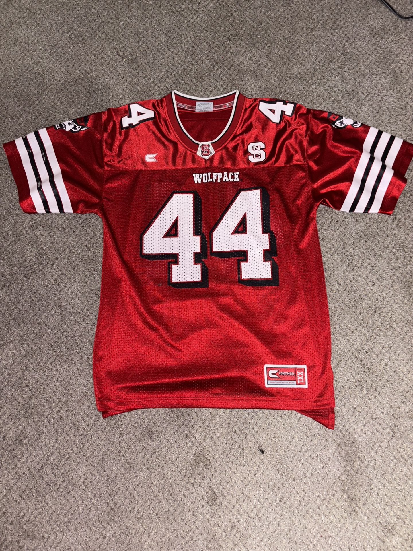 Vintage NC State Wolfpack Jersey #44 Colosseum