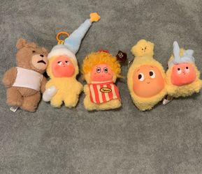 Popmart Twinkle Twinkle Plush Charms and Ted 2 Plush Charm