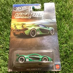 Hot Wheels McLaren P1 green toy car #racing #formula1