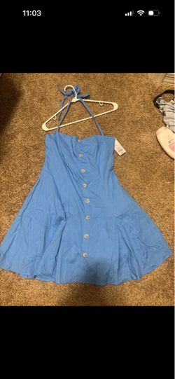 Light blue dress