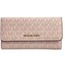7” Pink Monogram Michael Kors Wallet