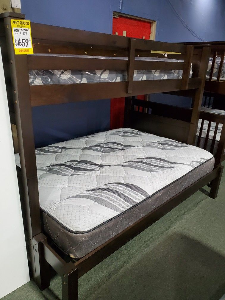 Twin Over Full Bed Frame