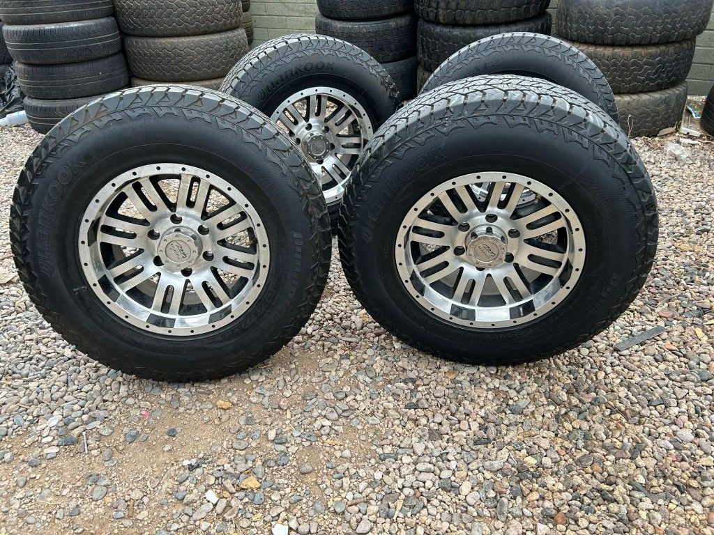 RIMS 245/75R16...6 LUGS FIT TOYOTA TACOMA NISSAN XTERRA NISSAN IZUSO RODEO HONDA PASPORT NISSAN FRONTIER NISSAN PATHFINDER