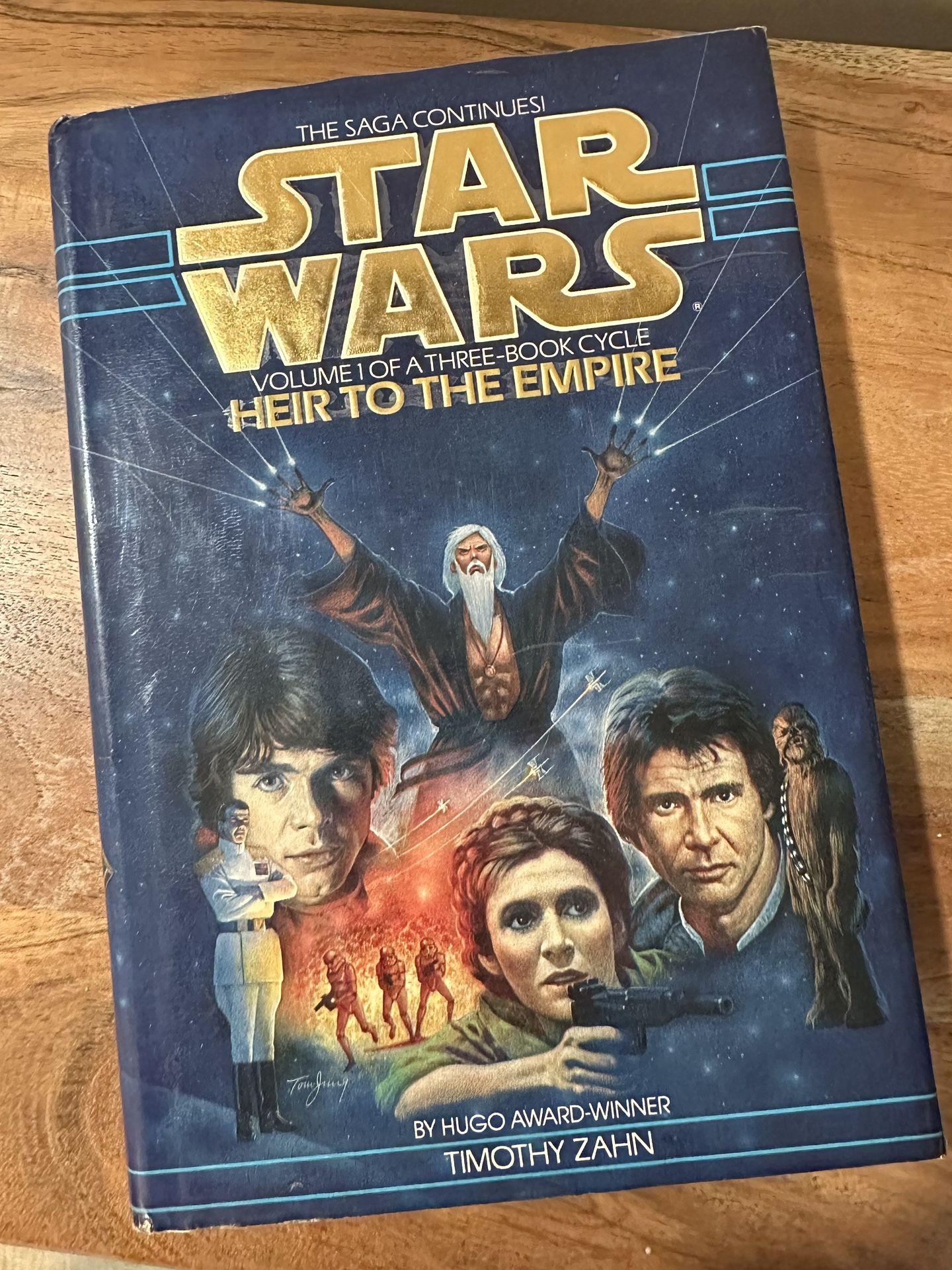⭐ Star Wars: Heir to the Empire – Timothy Zahn (Hardcover, 1991, First Edition)⭐️