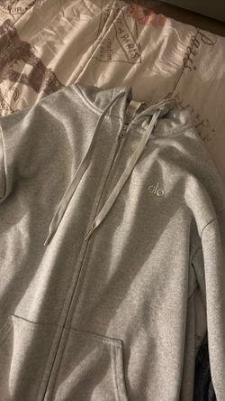 alo grey sweatsuit