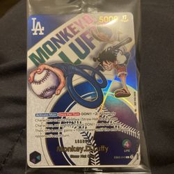 Monkey D Luffy - Dodger Card 