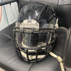 Xenith large football helmet with visor