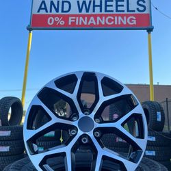 22" SNOWFLAKES    WHEELS/📦 RIMS