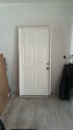 Solid wood door