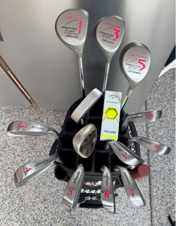 Ladies RIGHT Handed Misutshiba  Birdie Special - 14pc  Golf set, with NEW RJ  Sports Golf bag