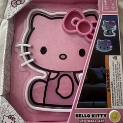 Hello Kitty Led Wall Art