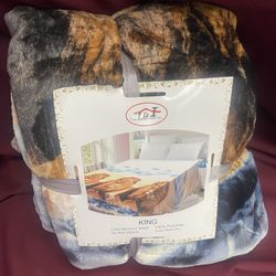 Lion Blanket King Size 
