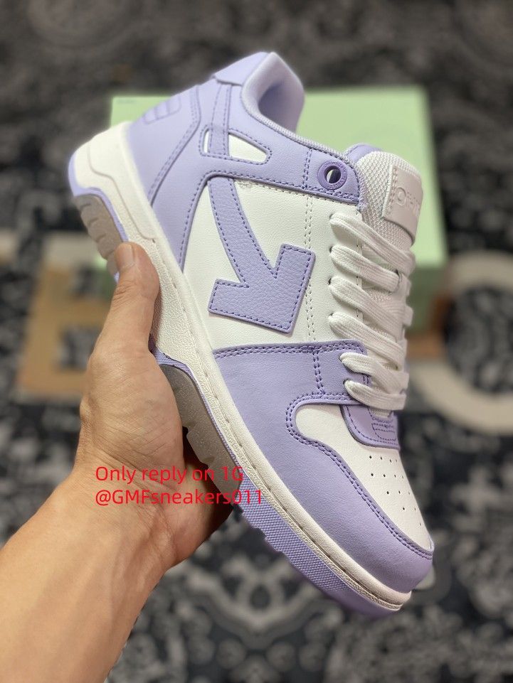 Off-White™ co Virgil Abloh Out Of Office Low-top Leather Sneakers”OOO