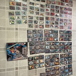 Doomsday Death & Return Of Superman Binder Both SETS Collectible 1992