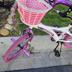 Kid pink  Bike 
