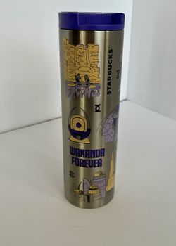 Starbucks Black Panther Wakanda Forever Tumbler Cup