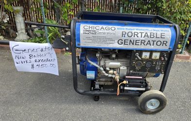 Generator Chicago Electric 6500 Watts