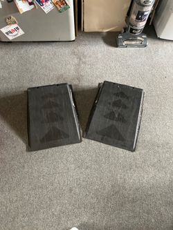 Two mini ramps