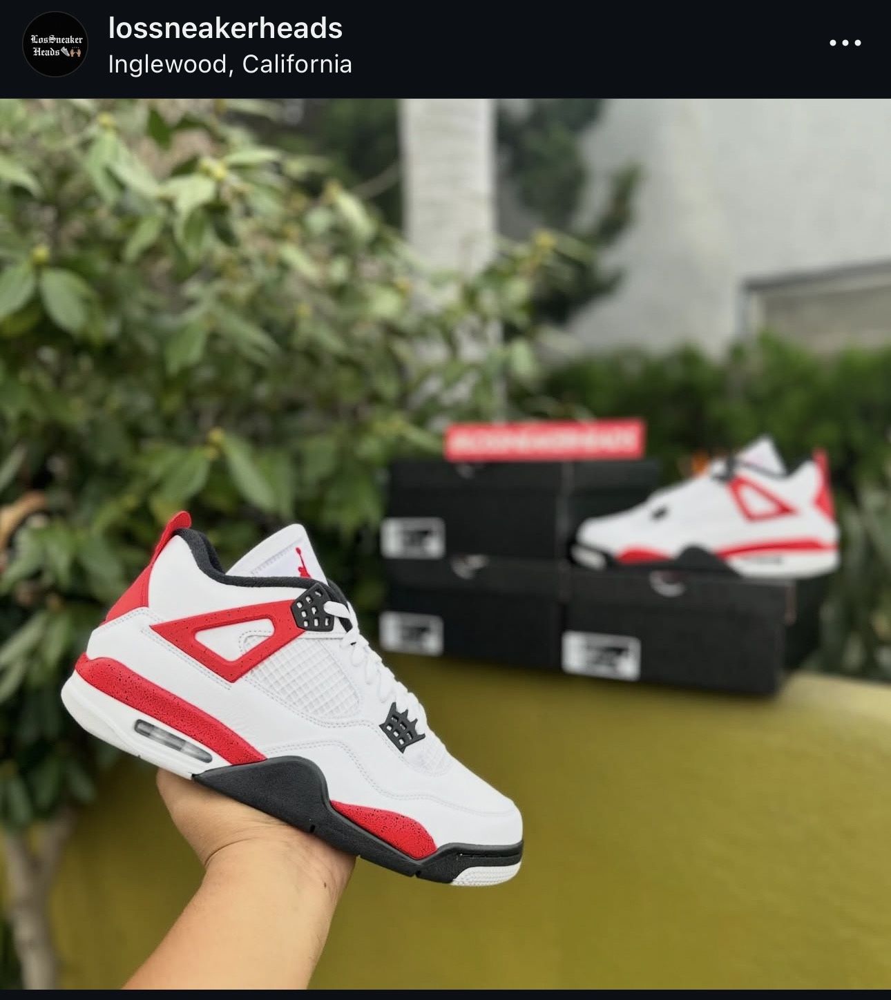 Jordan 4 Red Cement Size. 13