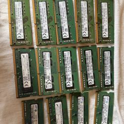 Laptop RAM Lot Sale Read Description DDR4 And DDR3