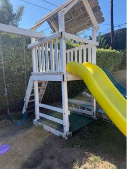 Backyard Playground and trampoline for sale