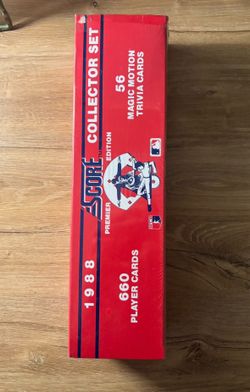 1988 Score Baseball Collectors Set