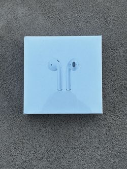 Factory sealed Second Gen wireless Airpods