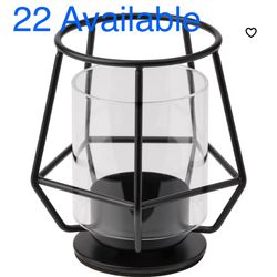 Modern Geometric Candle Hurricanes 