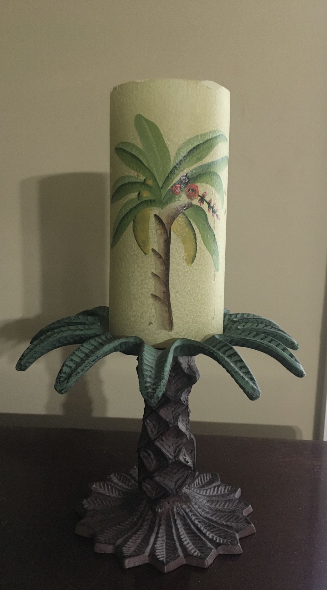 Palm Tree  Candle Only