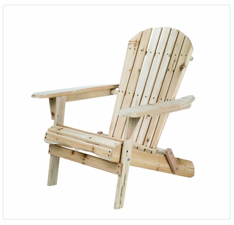 5 Wood Adirondack Chairs