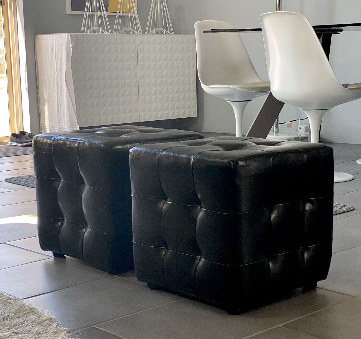 2  Ottoman Cubes.  Price For Both 