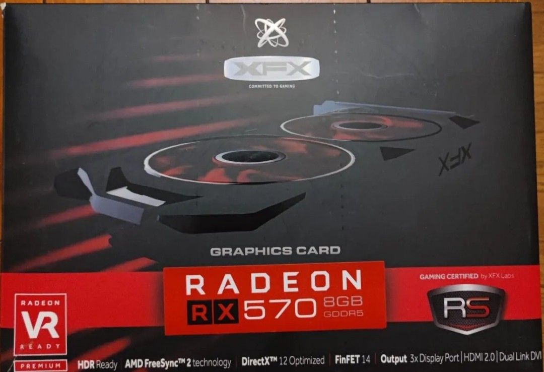 XFX AMD Radeon RX 570 8GB Graphics Card