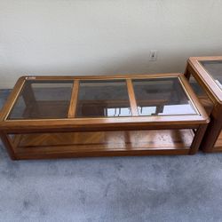 Coffee Table  and 2 End tables 