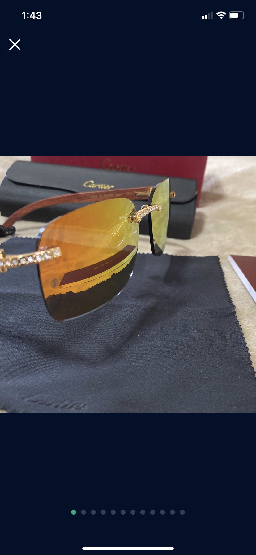 Cartier Sun Glasses New