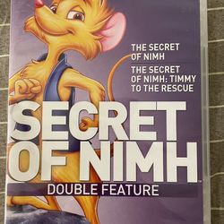SECRET OF NIMH DOUBLE FEATURE (DVD) 2-MOVIE COLLECTION 
