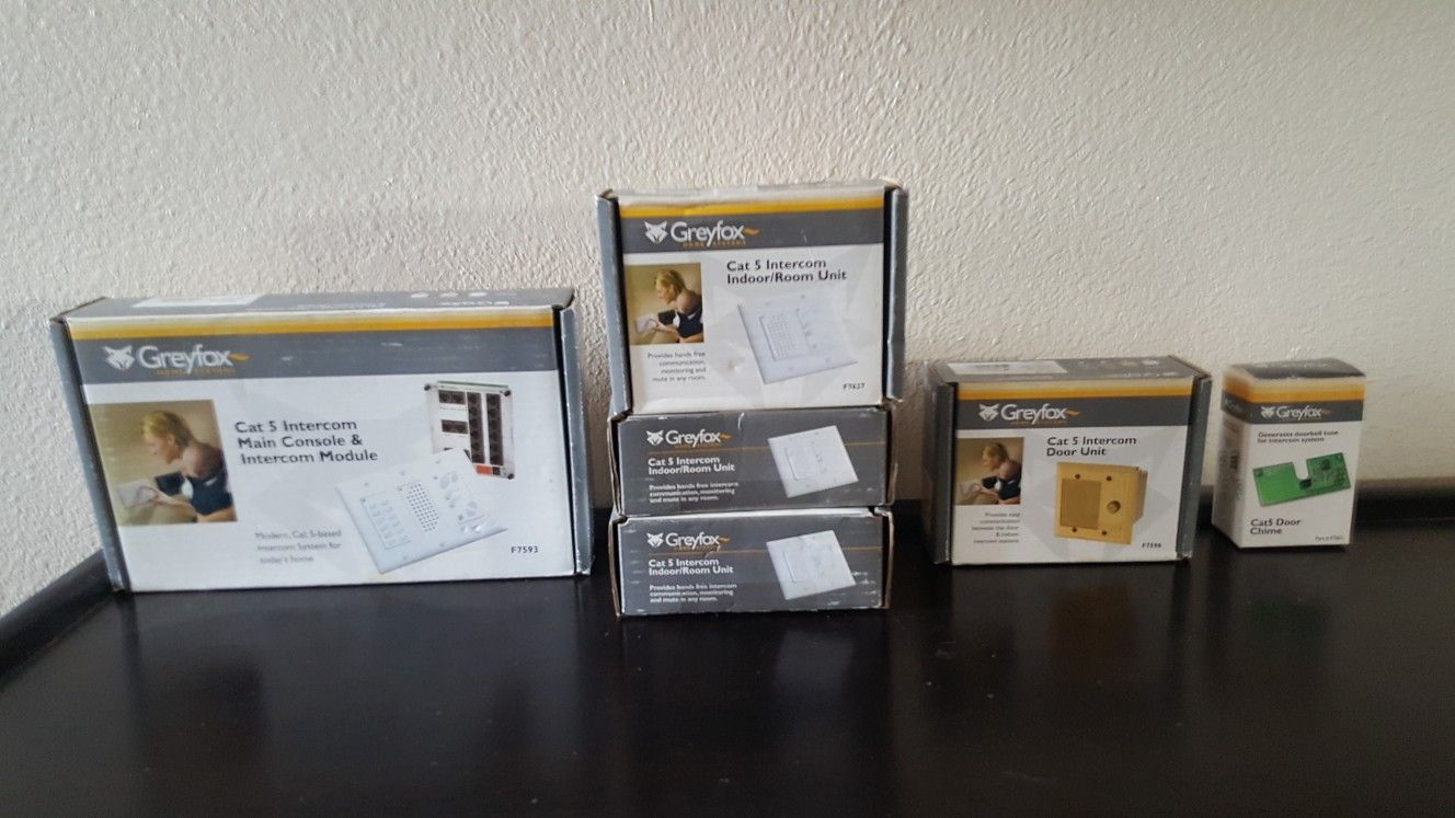 Greyfox Intercom System $150 OBO