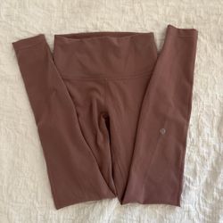 Lululemon Mauve Rose Yoga Leggings Size 4