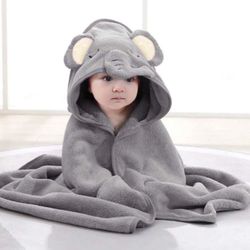 Super absorbent hooded baby towels! 🐘🛁