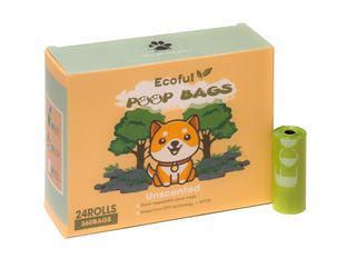 Biodegradable Compostable Dog Poop Bags (24 Rolls)
